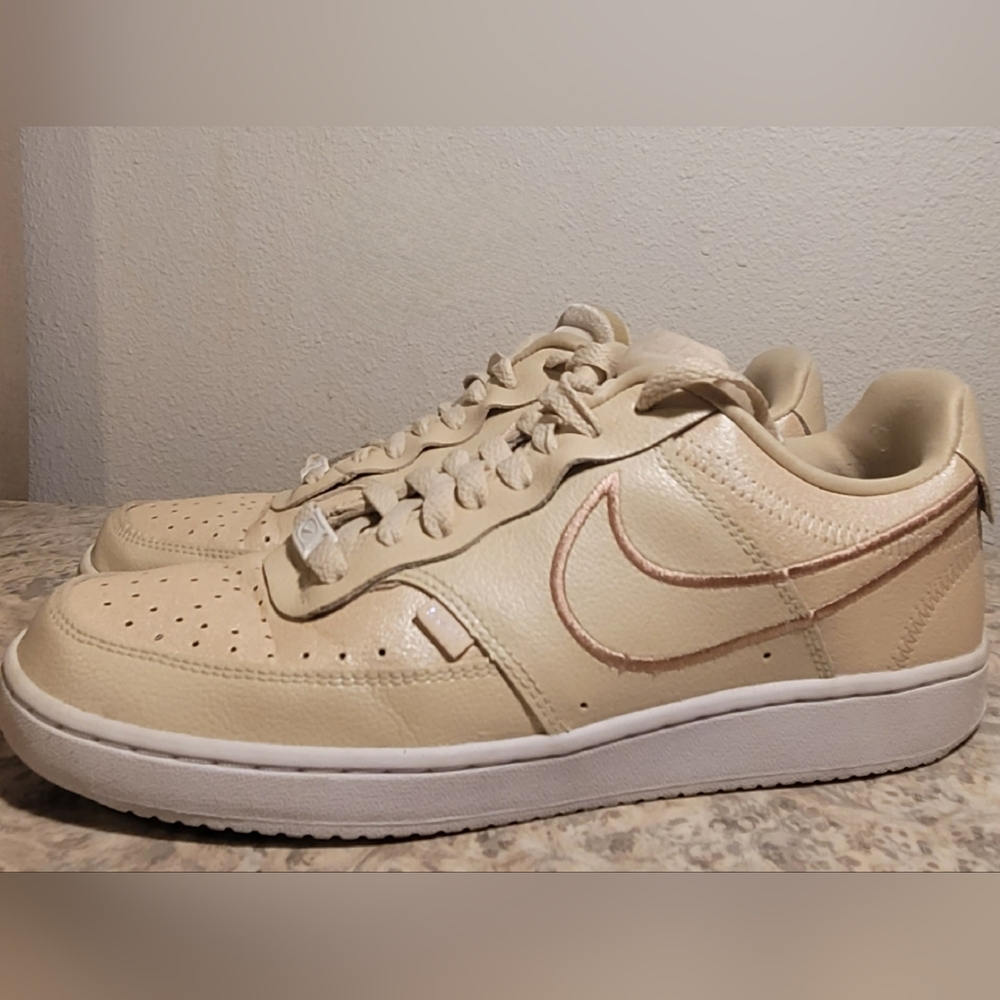 Women's Nike Court Vision Low Premium - Picture 7 of 10